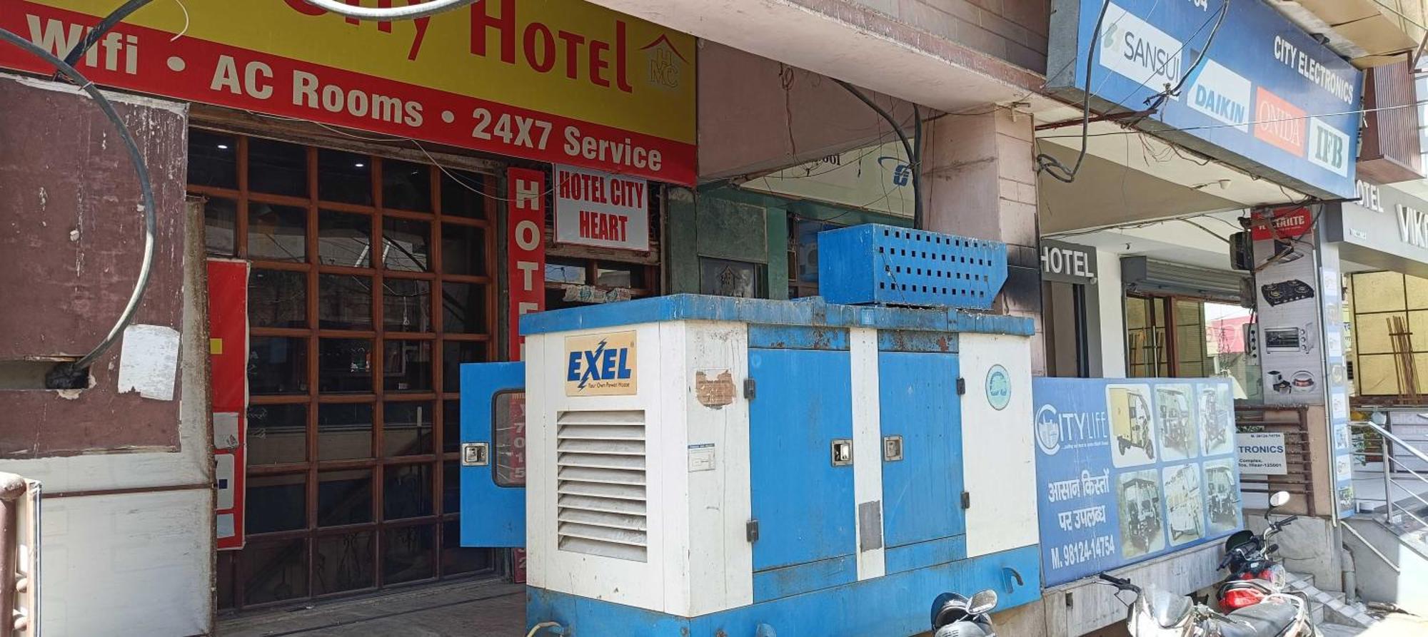 Collection O City Heart Hotel Hisar Exterior photo